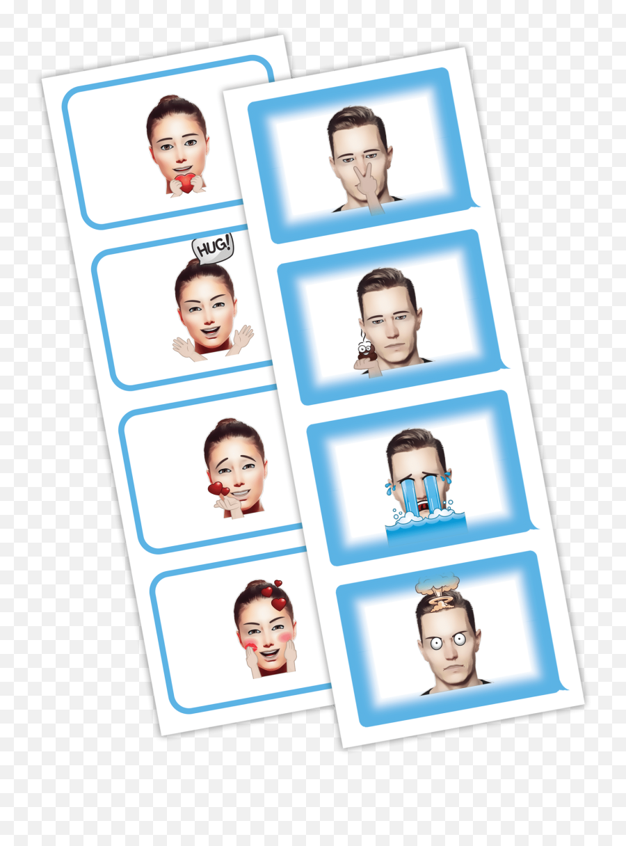 Collage Emoji,Chin Emoji