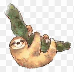 Sloth Freetoedit - Happy International Sloth Day Emoji,Sloth Emoji