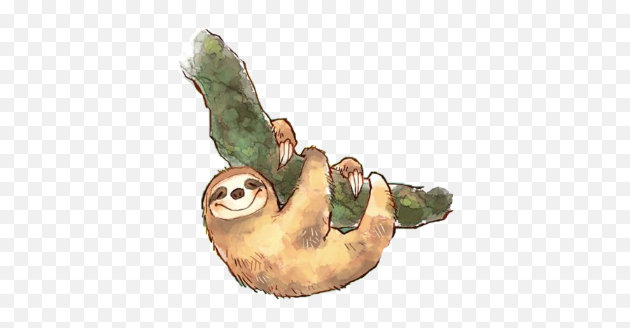 Sloth Freetoedit - Happy International Sloth Day Emoji,Sloth Emoji