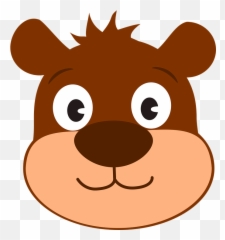 Free Nose Face Illustrations - Bear Cartoon Emoji,Worm Emoji