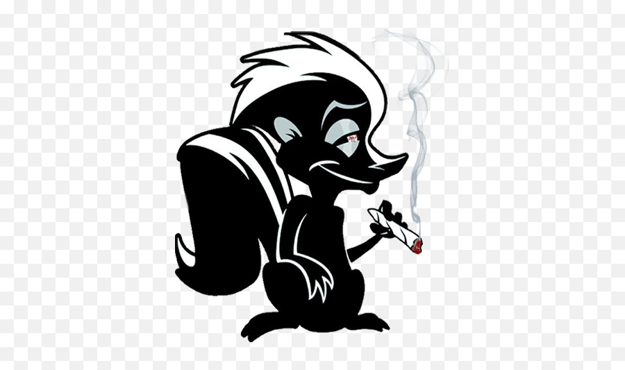 Stoned Skunk - Logo Skunk Png Emoji,Skunk Emoji