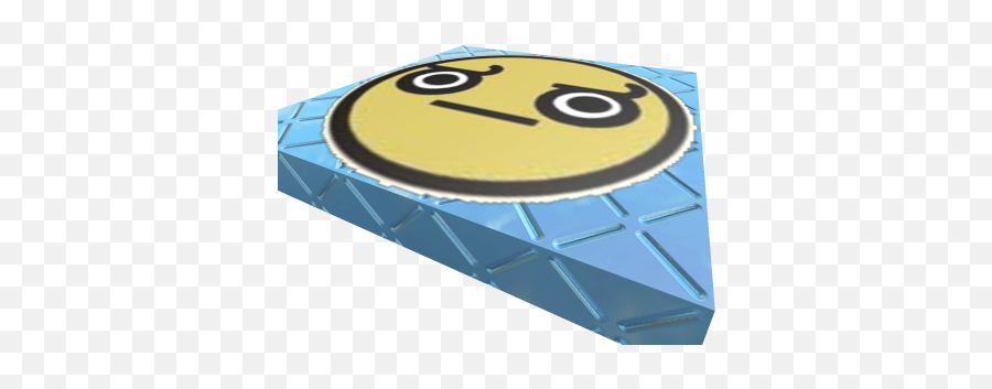 Smiley Obby Cou - Plants Vs Zombies Zombies Flag Emoji,Weird Face Emoticon
