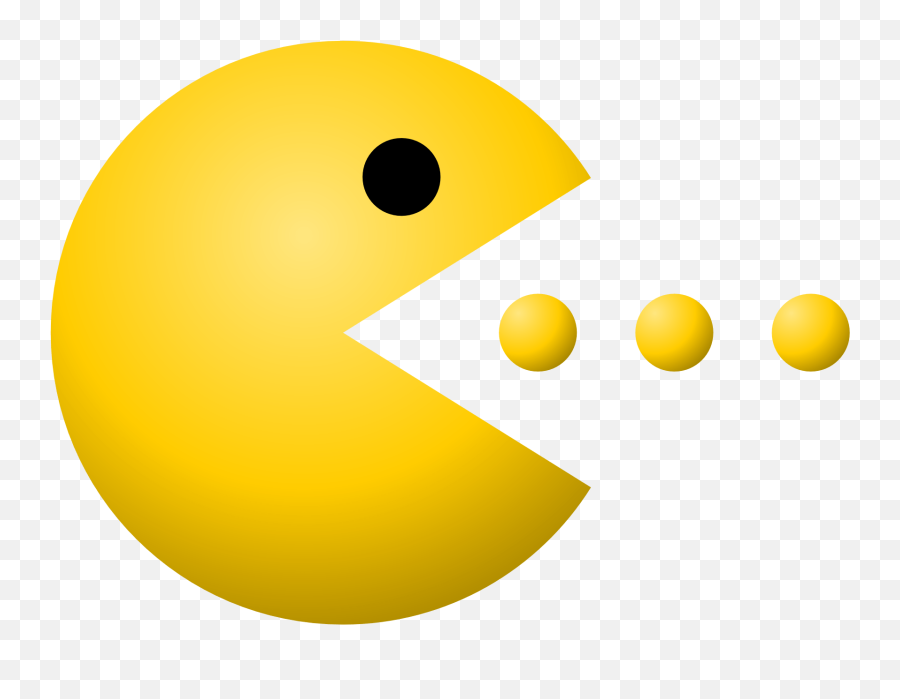 Pacman Transparent Png Clipart Free - Pacman Clipart Emoji,Pac Man Emoji Iphone
