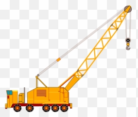 Yellow Crane - Crane Clipart Png Emoji,Construction Equipment Emoji