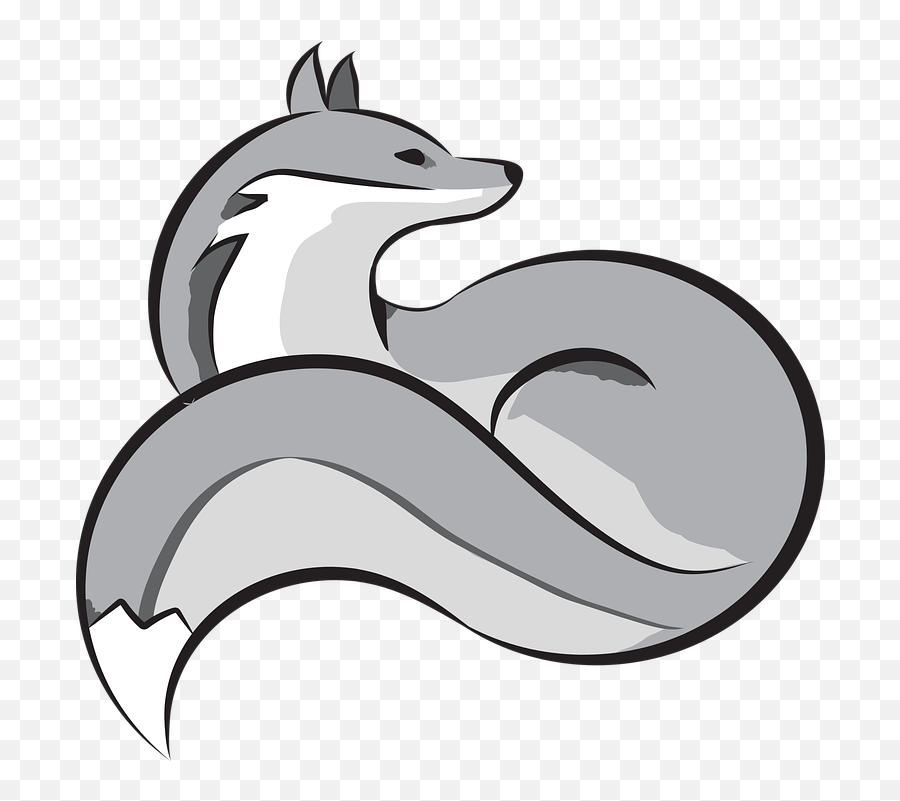 Silver Fox - Silver Fox Clip Art Emoji,Fox Emoji Android