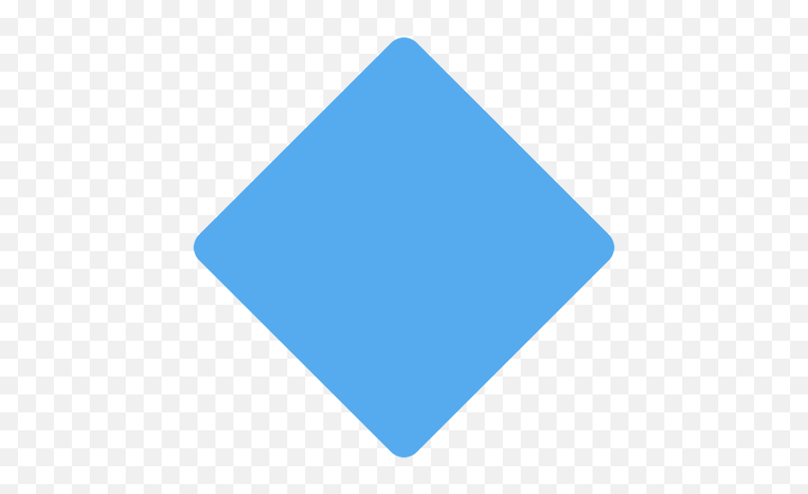 Large Blue Diamond Emoji For Facebook - Meaning,Diamond Emoji