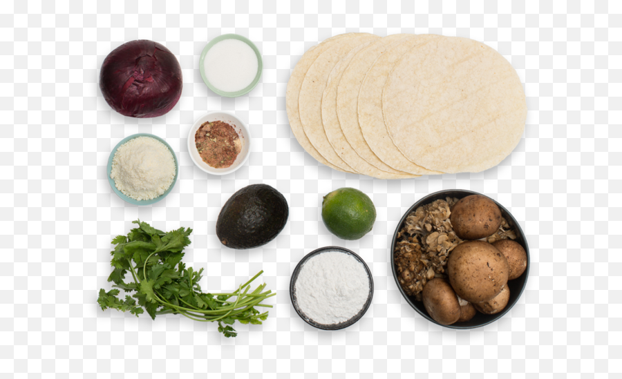Mixed Mushroom Tacos With Crispy Avocado U0026 Cotija Cheese - Superfood Emoji,Avocado Emoji