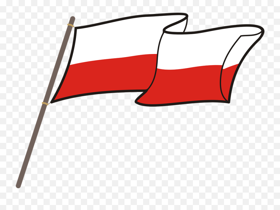Polish Flag Clipart - Poland Flag Png Emoji,Poland Flag Emoji