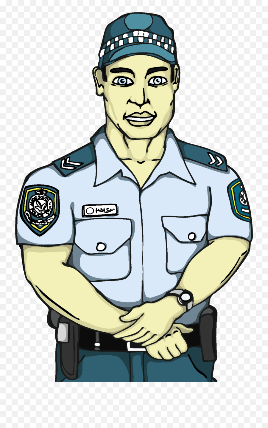 You Helped Toby Cross The Road Safely - Police Officer Emoji,Police Officer Emoji