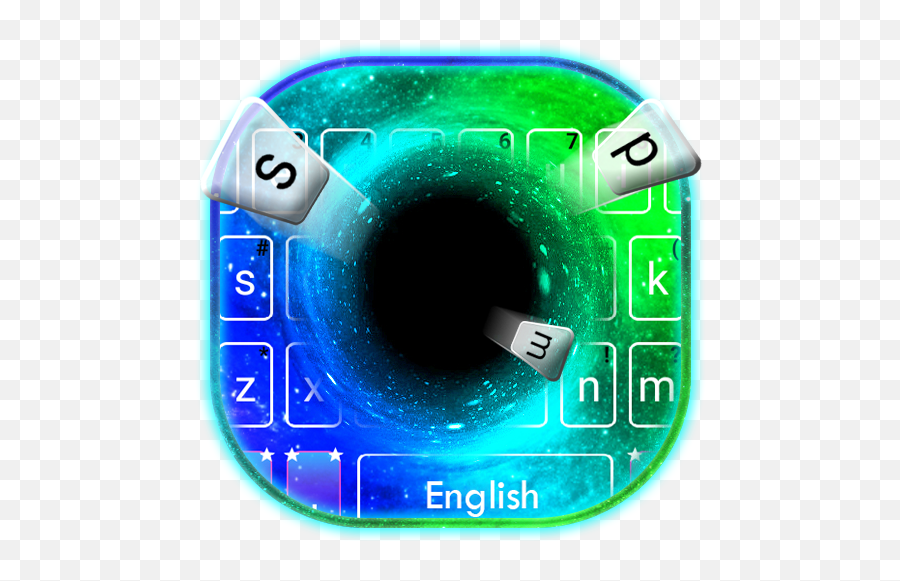 Black Hole Keyboard Theme U2013 Google Play - Electronics Emoji,Black Hole Emoji