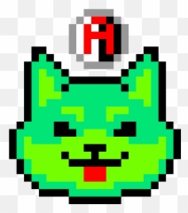Pixilart - Shiba Inu Pixel Art Emoji,Fox Emoticon