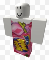 Torn Hubba Bubba Bubblegum Wrapper - Yellow Striped Shirt Roblox Emoji
