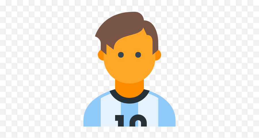 Messi Icon - Free Download Png And Vector Icon Emoji,Flag Boy Food Tv Emoji