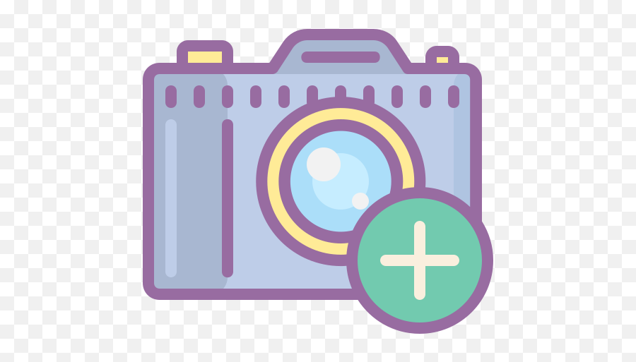 Add Camera Icon - Free Download Png And Vector Camera Add Image Icon Emoji,Purple Cross Emoji