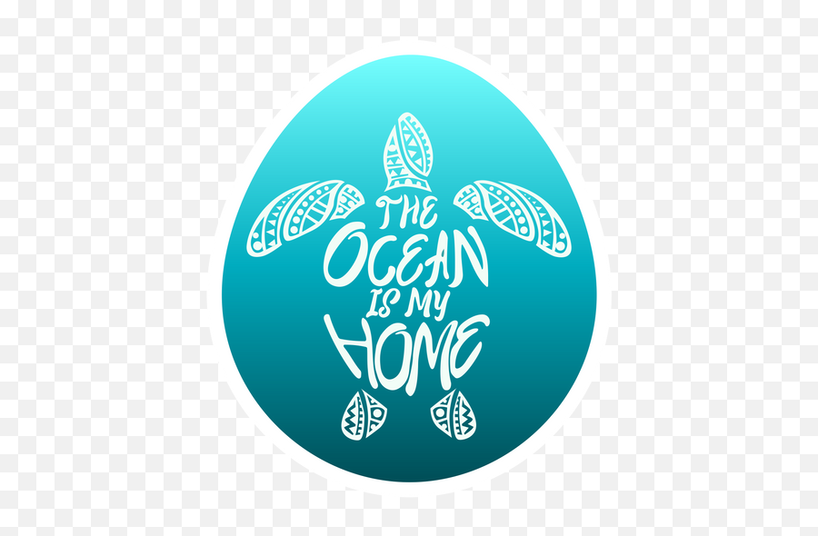 Save The Ocean Turtles Blue Sticker - Sticker Mania Language Emoji,Turtle Emoji