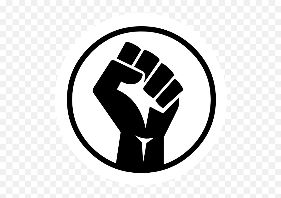 Black Lives Matter Symbol Profile Emoji,Emoji Fist