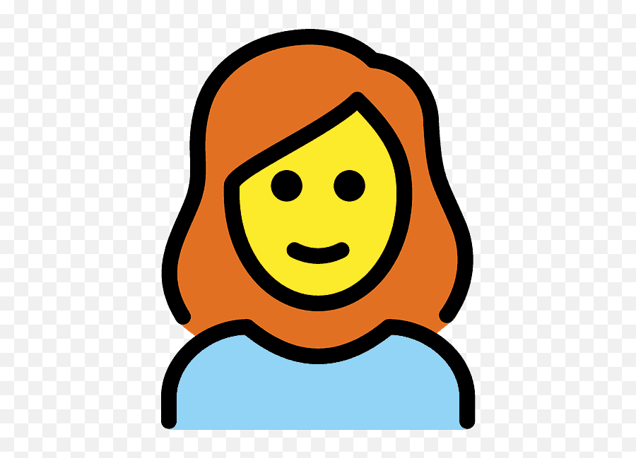 Red Hair Emoji Clipart - No Clipart,Curly Hair Emoji