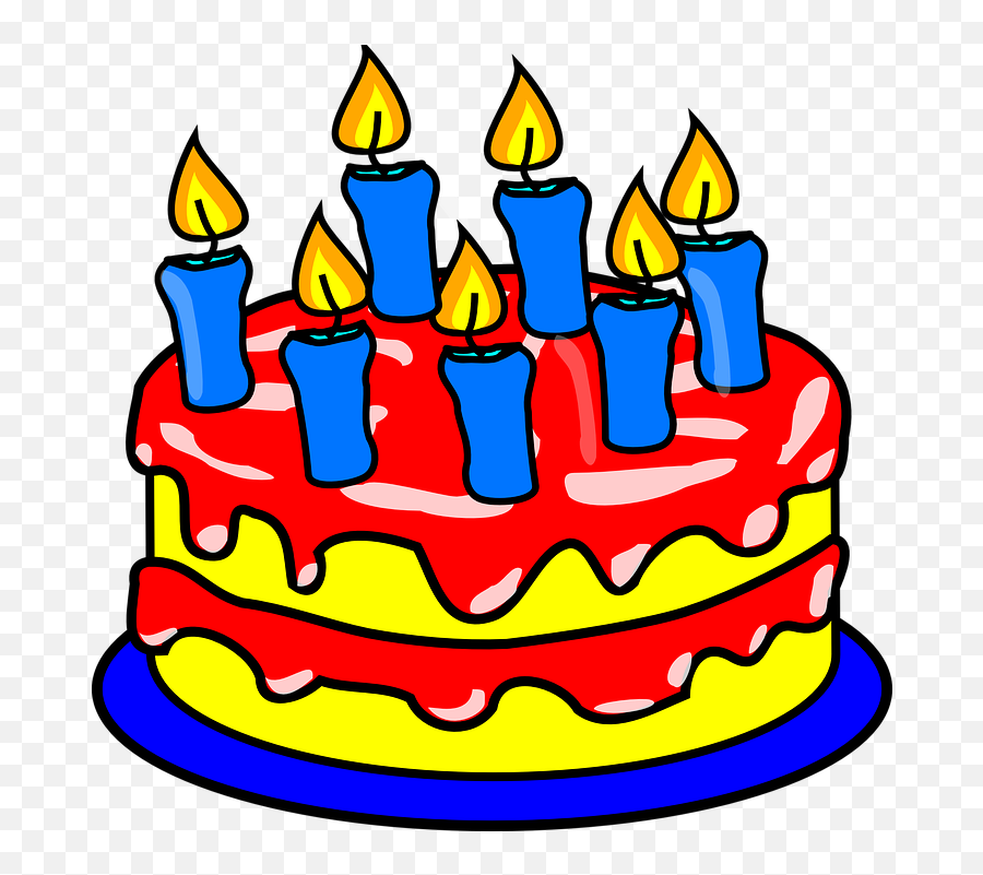 Birthday Cake Candles - Birthday Cake Clip Art Emoji,Facebook Cake Emoji