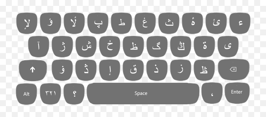 Jawi Posisi Peralihan Ergonomik - Red Keyboard Emoji,Square Emoticon