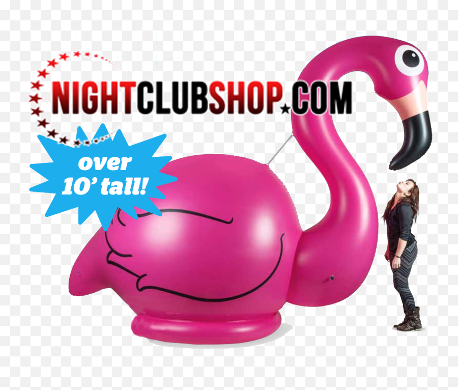 Pool Party Inflatables - Glow Stick At Wedding Emoji,Pink Flamingo Emoji