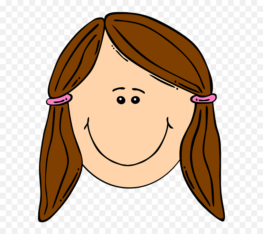 Free Ponytail Girl Images - Head Clipart Emoji,Boxing Emoticon