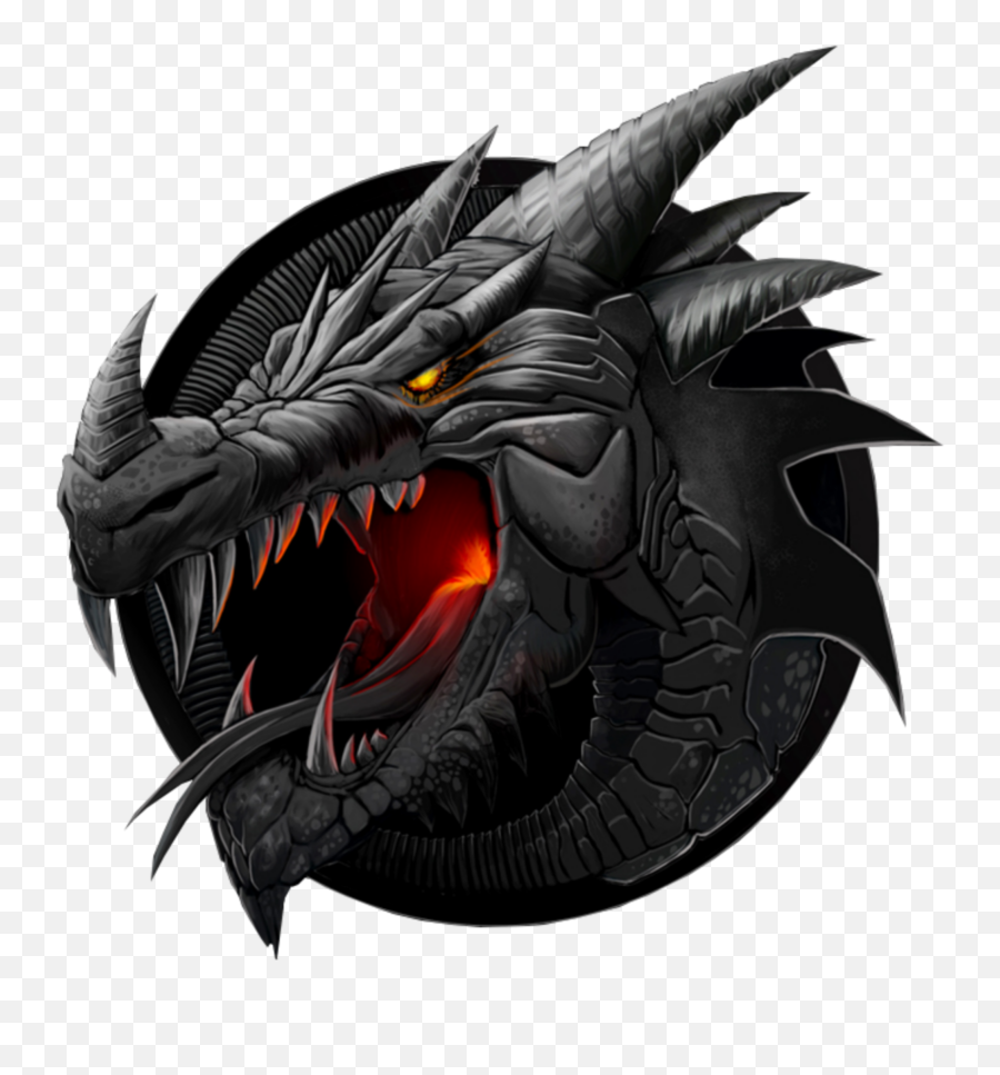 Mq Black Dragon Dragons China Head - Black Dragon Transparent Background Emoji,Dragon Head Emoji