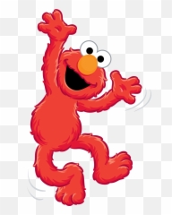 Elmo Png - Red Color Cartoon Character Emoji,Emoji Early Bird