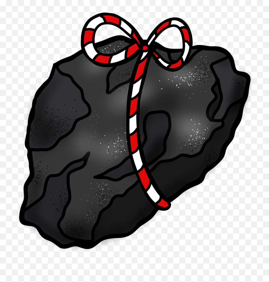 A Lump Of Coal For Christmas - Lump Of Coal Clipart Emoji,Coal Emoji