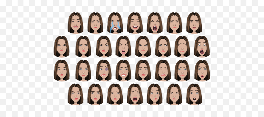 Mirror - Girl Emoji,Mirror Emoji