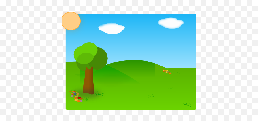 Garden Clip Art At Clker Vector Clip - Forest Background Clipart Free Emoji,Gardening Emoji