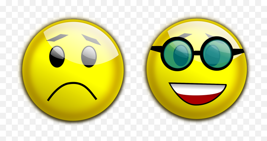 Free Spectacles Glasses Vectors - Clipart Happy Sad Emoji,Emoji Cake