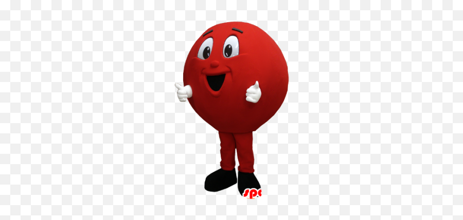 Mascot Big Red Ball Bowling Ball - Bowling Mascots Emoji,Bowling Emoticon