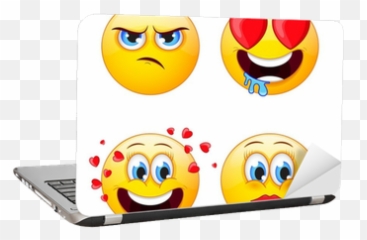 Emoji Laptop Sticker Pixers We Live To Change - Poster