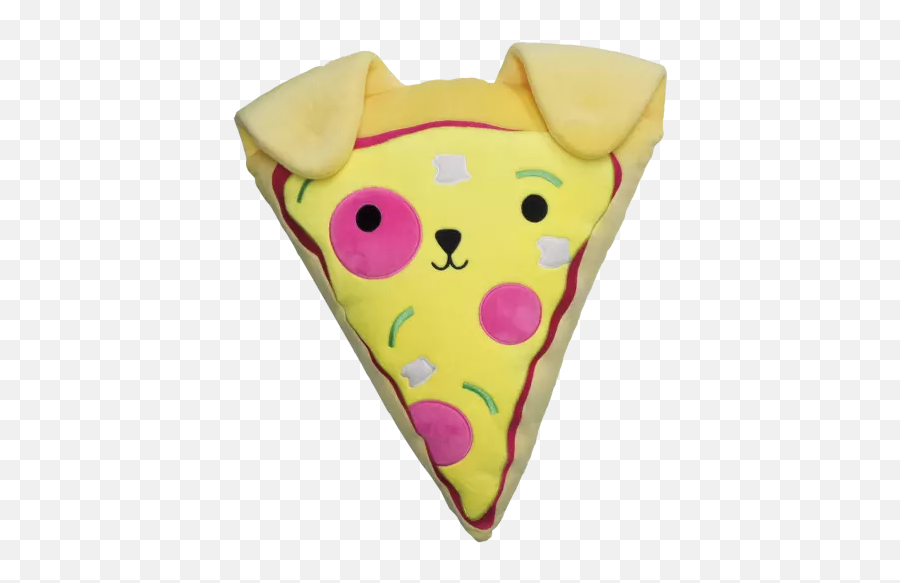 Pupperoni Dog Scented Foodie Pillow - Pupperoni Pizza Emoji,Dog Lightning Emoji