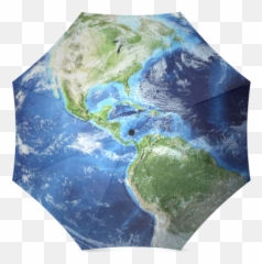 Interestprint Stylish Earth Foldable - Blue Planet Satellite Emoji