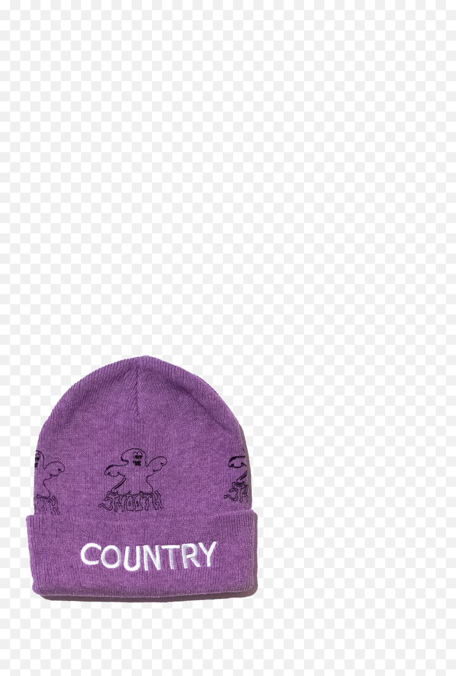 Download Image Of Purple Ghost Country Beanie - Beanie Png Beanie Emoji,Emoji Beanie