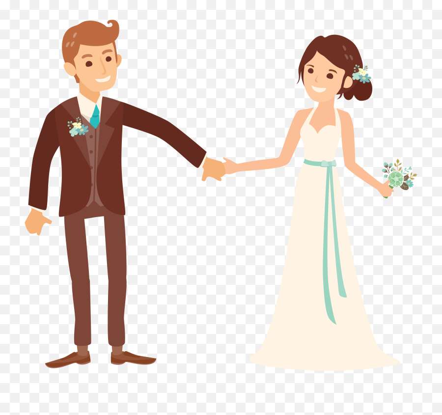 Transparent Background Outline Bride - Happy Married Life Wishes To Sir Emoji,Groom Emoji