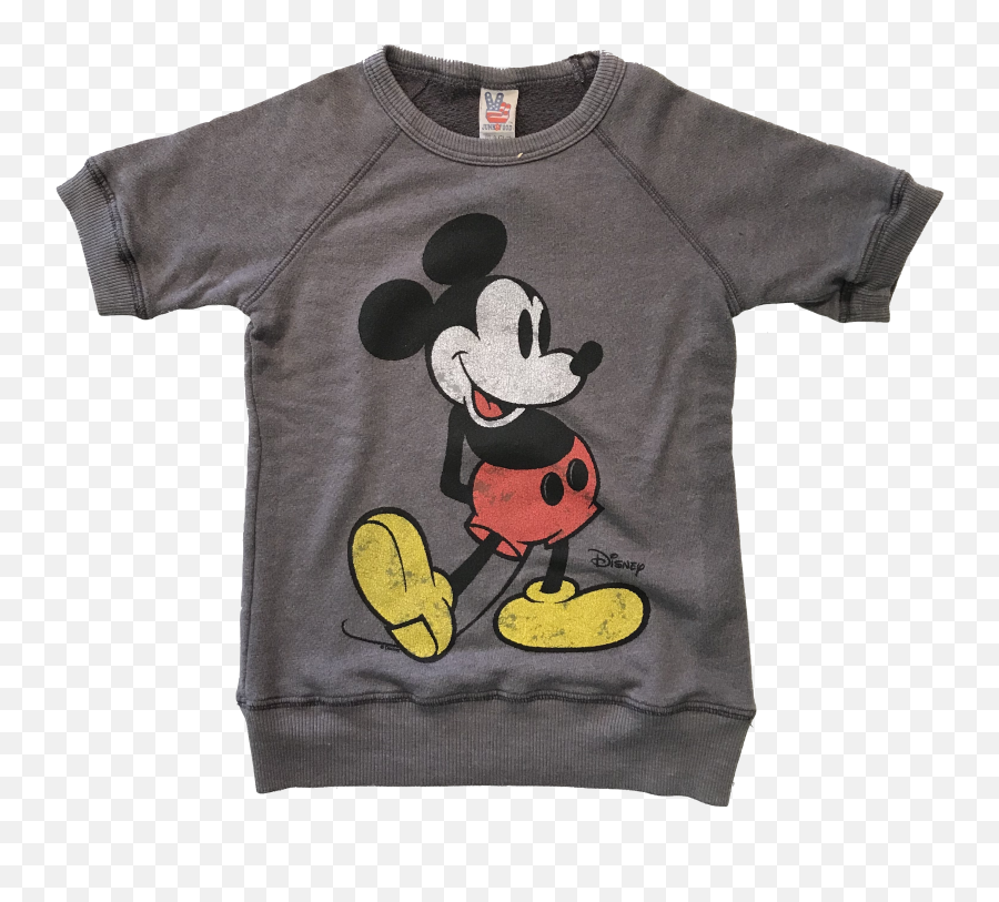 Junk Food Mickey Mouse Disney Fan Club Sweatshirt Ss Tee - Vintage Disney Mickey Mouse Blue Sweatshirt Emoji,Ss Emoji