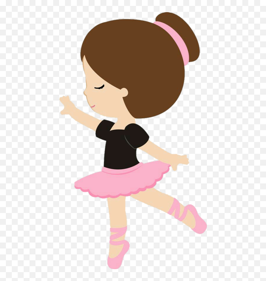 Girl Garota Ballet Ballerina Bailarina Dança Dance - Bailarina De Ballet Dibujo Emoji,Ballet Emoji