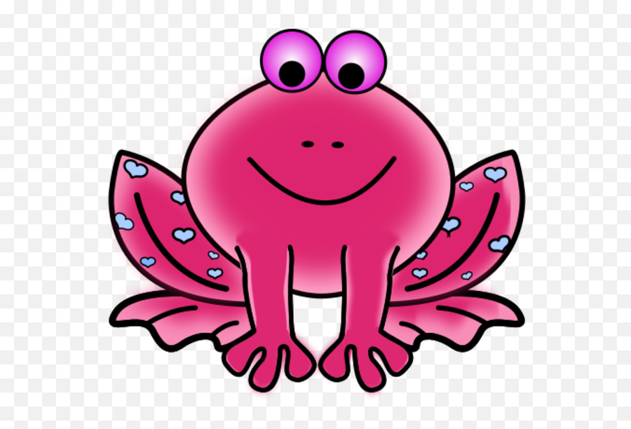 Pink Frog Clipart - Clipartix Frog Clip Art Emoji,Frog Emoji Png