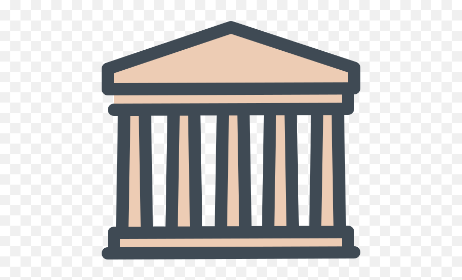 Parthenon Icon - Free Download Png And Vector Roman Temple Emoji,Classical Building Emoji