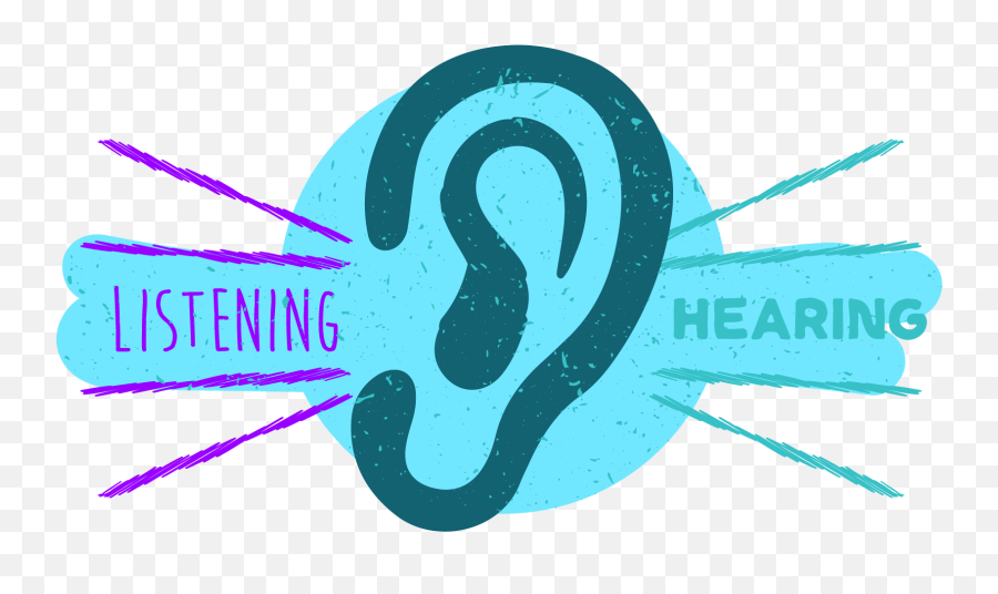 Hearing Vs Listening Clipart Emoji,Hearing Aid Emoji