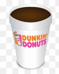 Dunkin Donuts Cup Clipart - Art Emoji