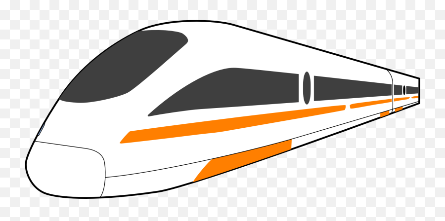 Travel High Speed Train Train High Speed Rail Fas - Maglev Train Clip Art Emoji,Train Emoji Transparent
