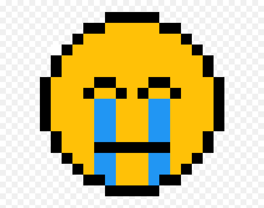 Download Hd Crying Emoji - Pixel Art Mirai Nikki Transparent Pac Man Pixel Art Minecraft,Crying Emoji