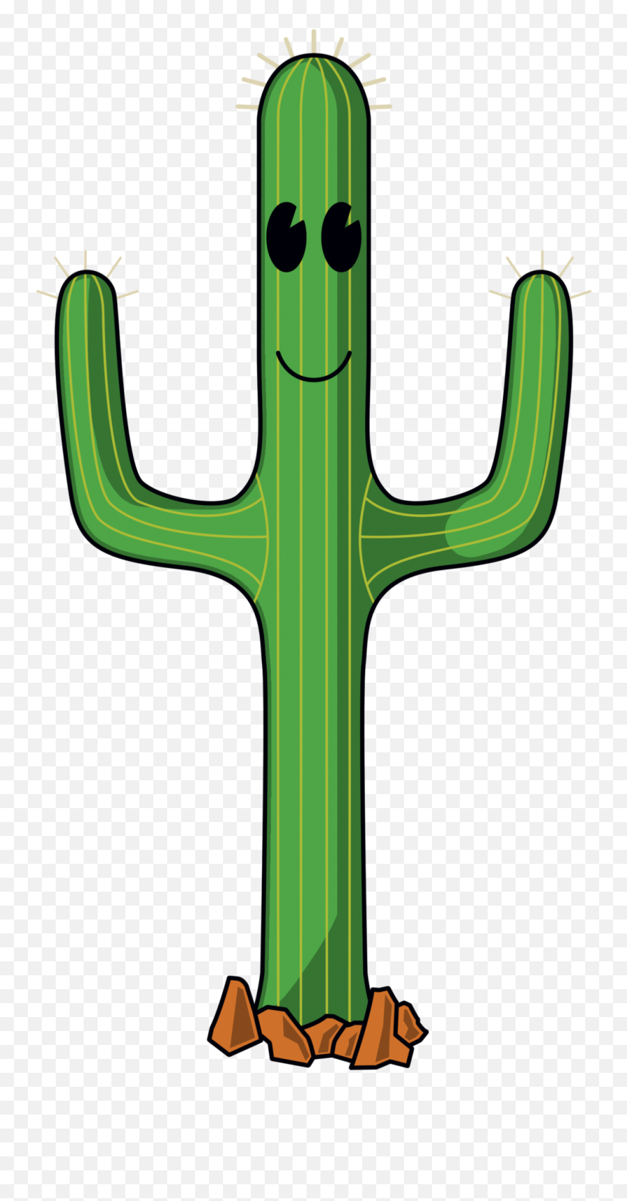 Animated Cactus Png Transparent Png - Clip Art Emoji,Cactus Emoji