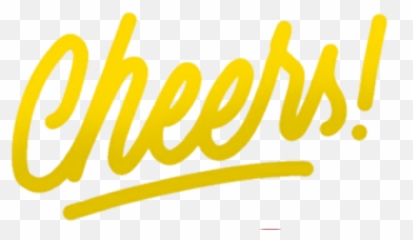 Cheers Sticker - Horizontal Emoji