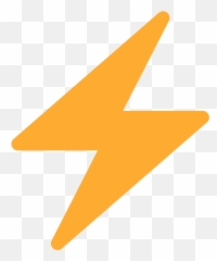 High Voltage Emoji Clipart -