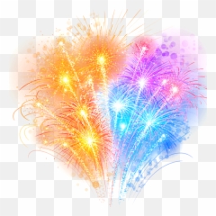 Fireworks Newyear Happynewyear 2019 Newyear201 - Png Emoji