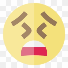 Worried Emoticons Emoji Feelings Smileys Icon - Icon,Emoji Worried